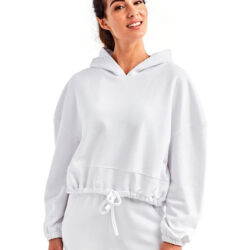 Women's Cropped Maria Hooded Sweatshirt Thumbnail