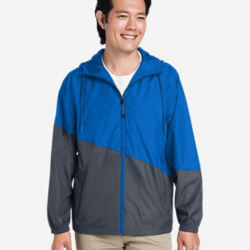 Unisex Techno Lite Colorblock Windbreaker Thumbnail