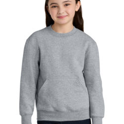 Youth Core Fleece Crewneck Pocket Sweatshirt Thumbnail