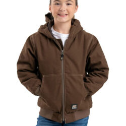 Youth Highland Softstone Duck Hooded Jacket Thumbnail