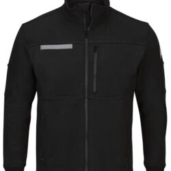 Men's Tall Zip Front Fleece Jacket-Cotton /Spandex Blend Thumbnail