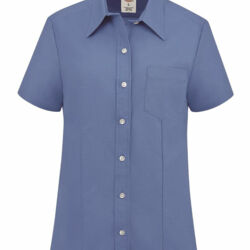 Women's Short Sleeve Stretch Oxford Shirt Thumbnail