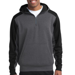 Tech Fleece Colorblock 1/4 Zip Hooded Sweatshirt Thumbnail