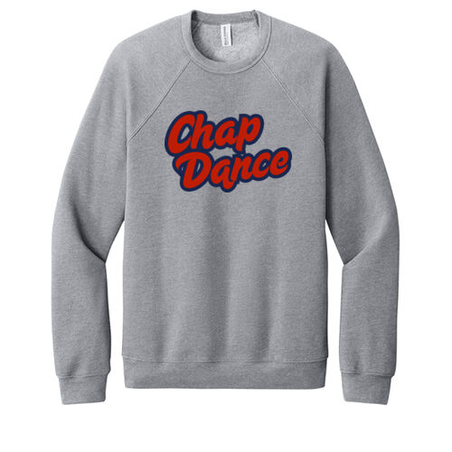 Chap Dance - Unisex Sponge Fleece Raglan Sweatshirt Thumbnail