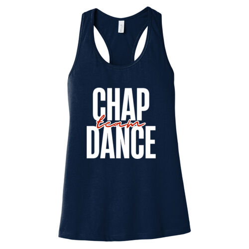 Chap Dance - Women's Jersey Racerback Tank Thumbnail