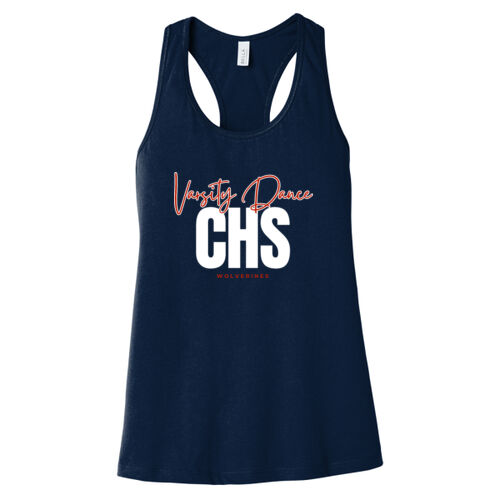 Chap Dance - Women's Jersey Racerback Tank 3 Thumbnail