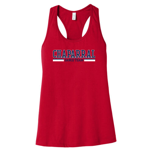 Chap Dance - Women's Jersey Racerback Tank Thumbnail