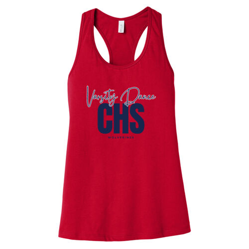 Chap Dance - Women's Jersey Racerback Tank 7 Thumbnail