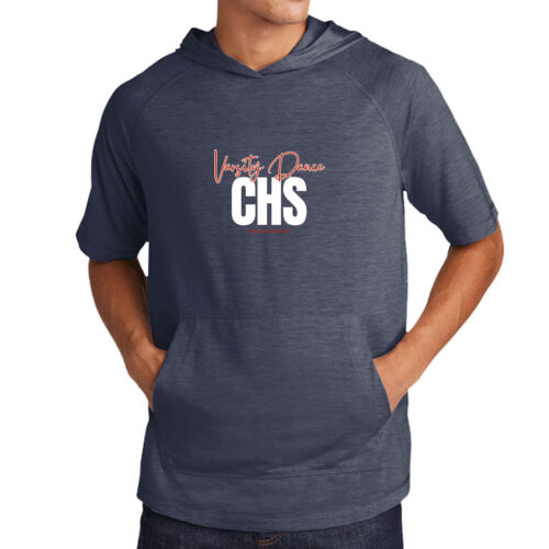 Chap Dance - PosiCharge ® Tri Blend Wicking Short Sleeve Hoodie Thumbnail
