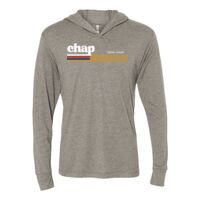 Unisex Triblend Hooded Long Sleeve Pullover T-Shirt Thumbnail