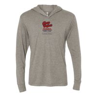 Unisex Triblend Hooded Long Sleeve Pullover T-Shirt Thumbnail