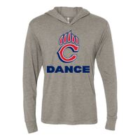 Unisex Triblend Hooded Long Sleeve Pullover T-Shirt Thumbnail