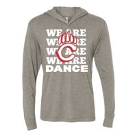 Unisex Triblend Hooded Long Sleeve Pullover T-Shirt Thumbnail