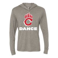 Unisex Triblend Hooded Long Sleeve Pullover T-Shirt Thumbnail